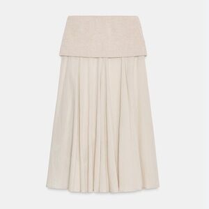 ZARA SOFT CONTRAST SKIRT